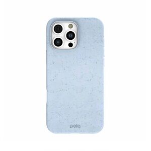 Pela Case Powder Blue iPhone 16 Pro Max Case Confetti Speckled Organic